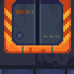 Pixel art drone mine